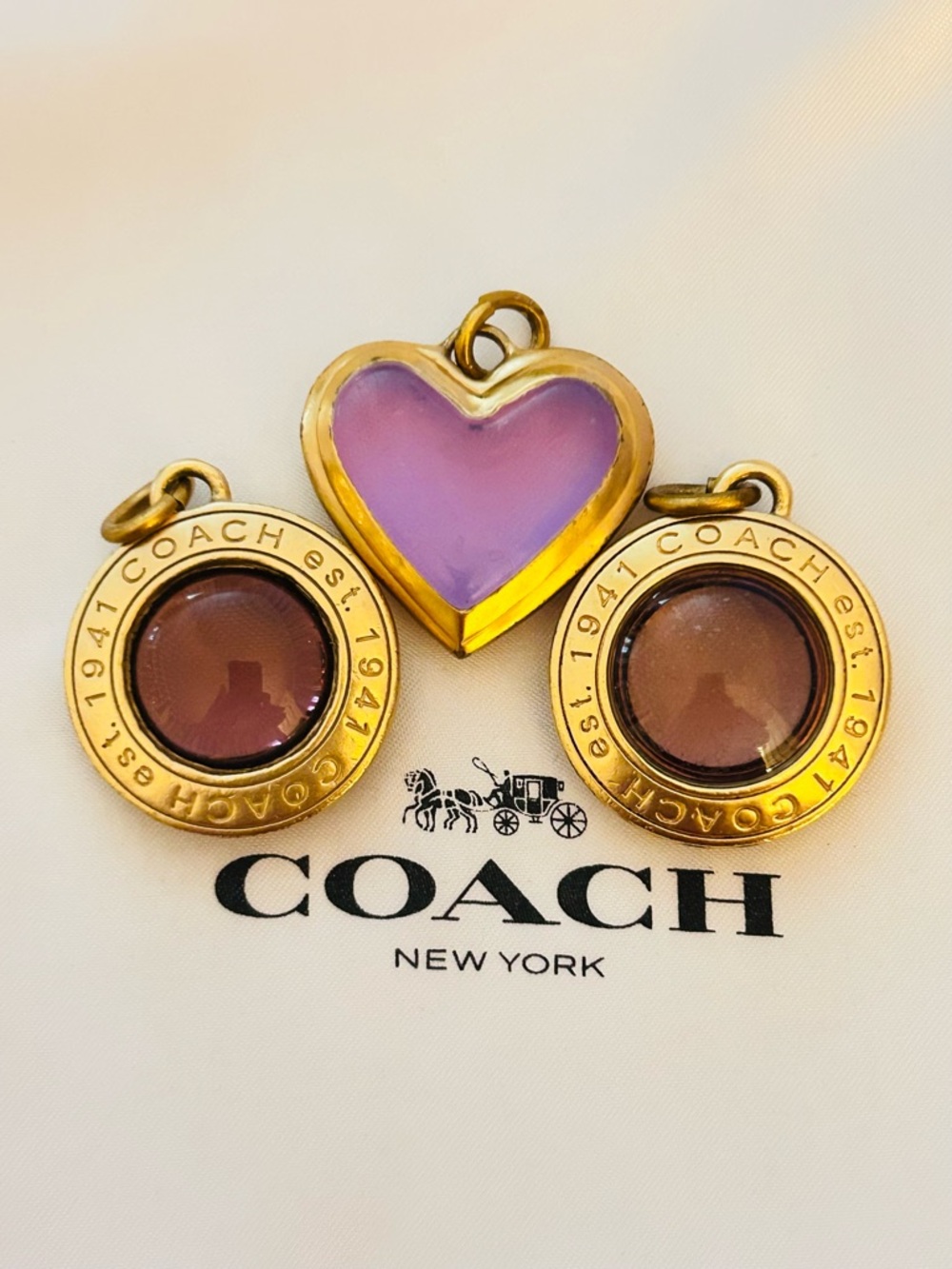 Coach Y2K 1941 Charms/ bracelet/ Necklace/ Keychain/ Bag Charm - Picture 14 of 15